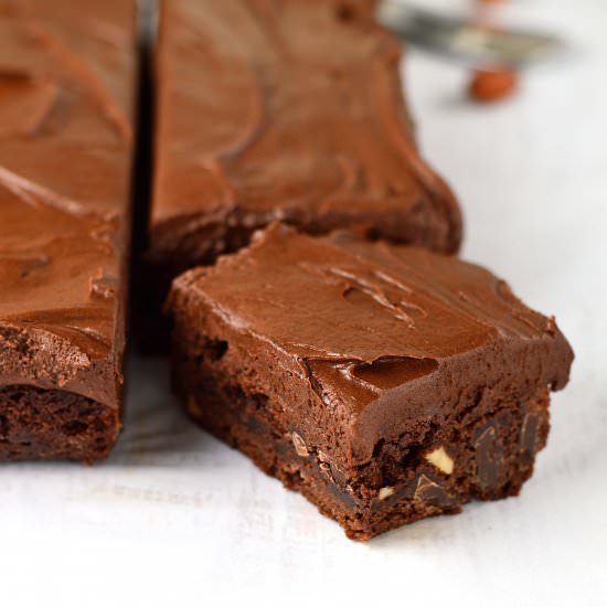 Mocha Almond Fudge Brownies