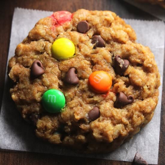 Healthy Monster Cookies