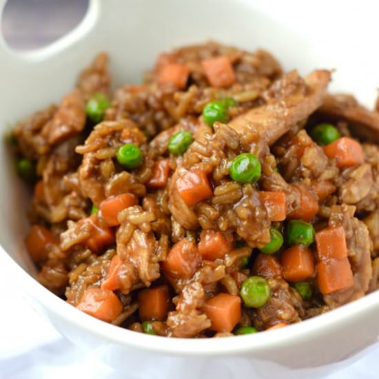 Teriyaki Chicken Fried Rice