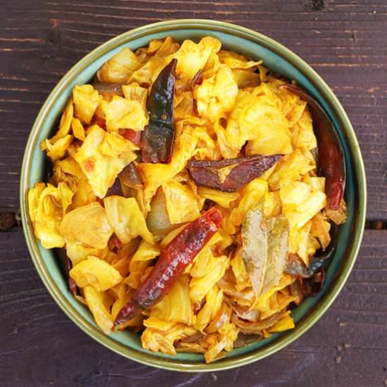 Stir-Fried Cabbage
