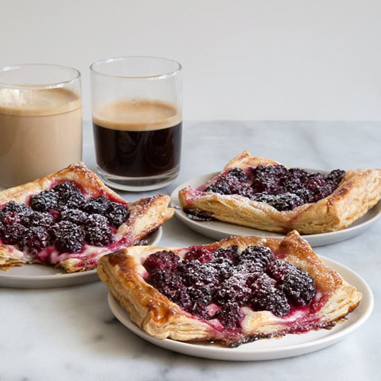 Blackberry Cream Cheese Pastries