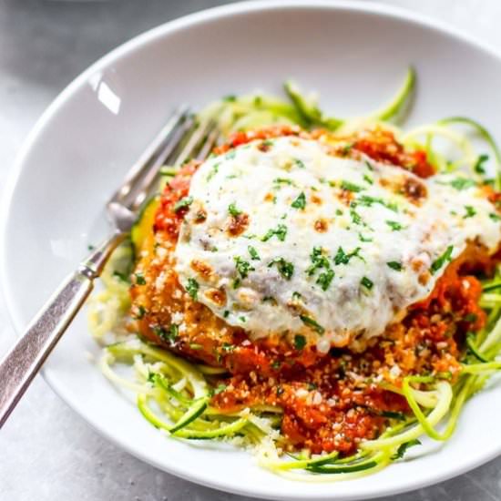 20 Minute Healthy Chicken Parmesan