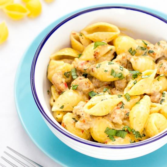 Spicy Sausage Pasta