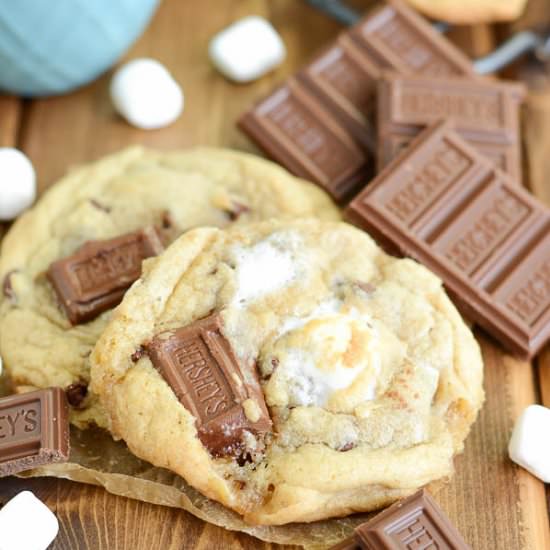 S’mores cookies