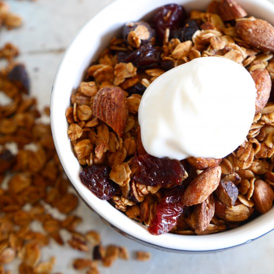 Chocolate Almond Granola