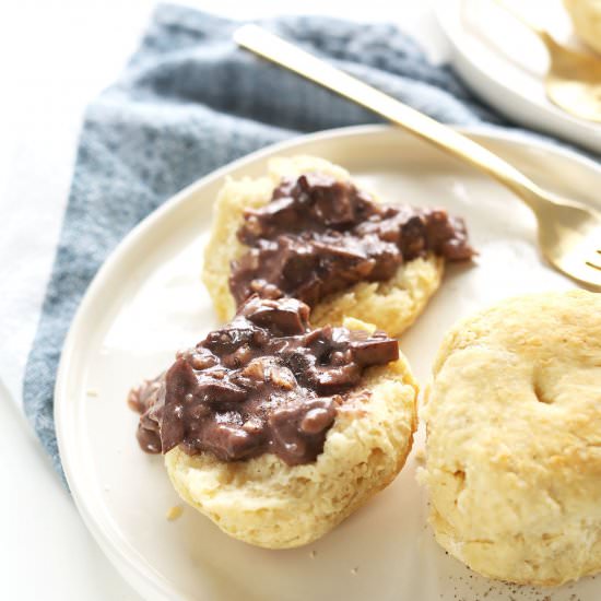 Vegan Biscuits & Gravy