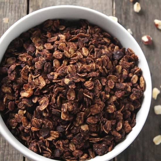 Mocha Hazelnut Granola Cereal