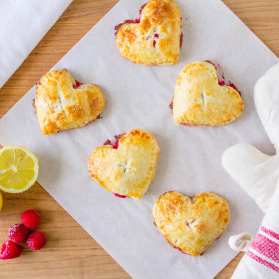 Raspberry Lemon Hand Pies