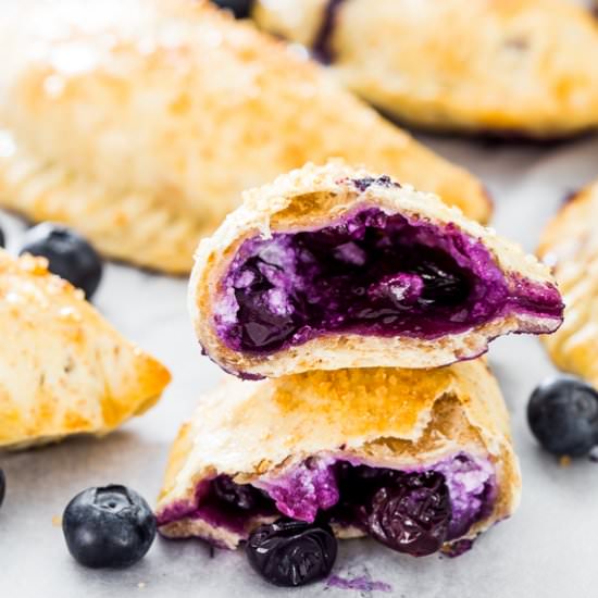 Blueberry Goat Cheese Empanadas