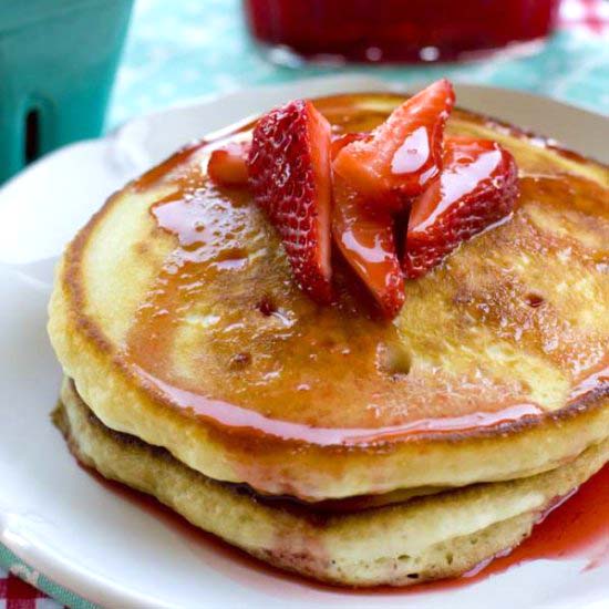 Strawberry Pancake Syrup