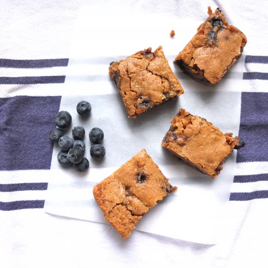 Blueberry Muffin Golden Bars