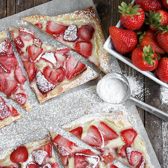 Strawberries and Cream Tarts
