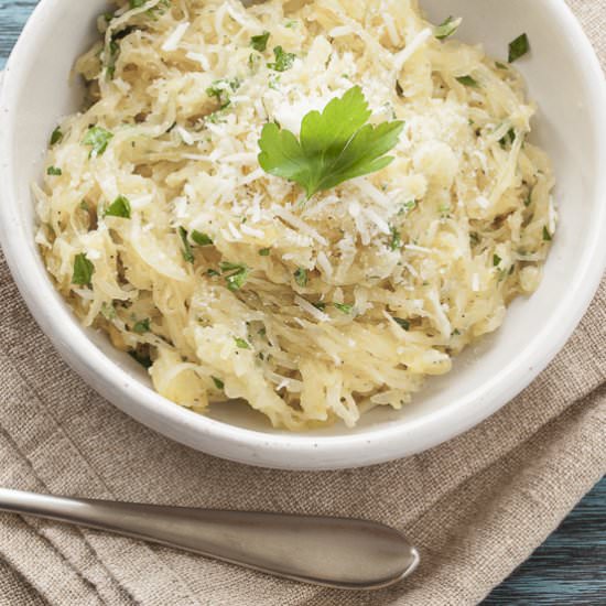 Parm & Parsley Spaghetti Squash