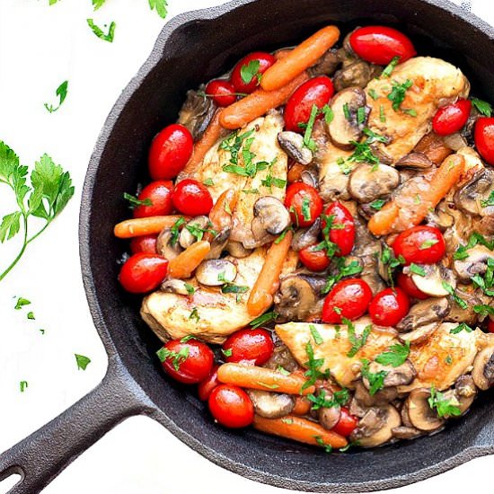 Chicken and Veggie Skillet