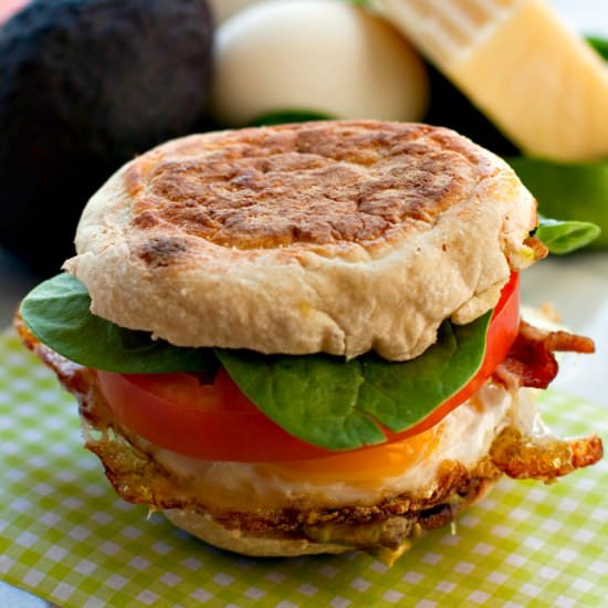 Loaded Breakfast Sandwich