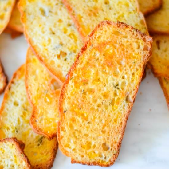 Cheese + Herb Crackers