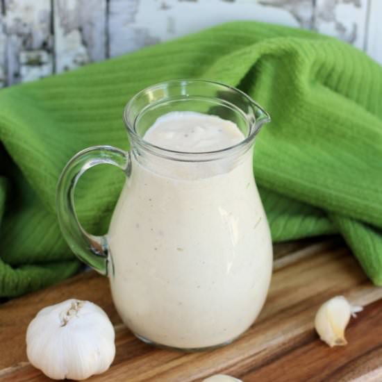 Roasted Garlic-Parmesan Ranch