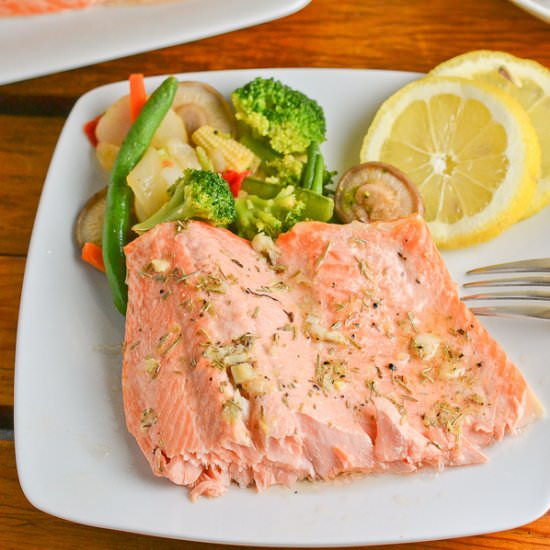 Trout with Lemon and Rosemary