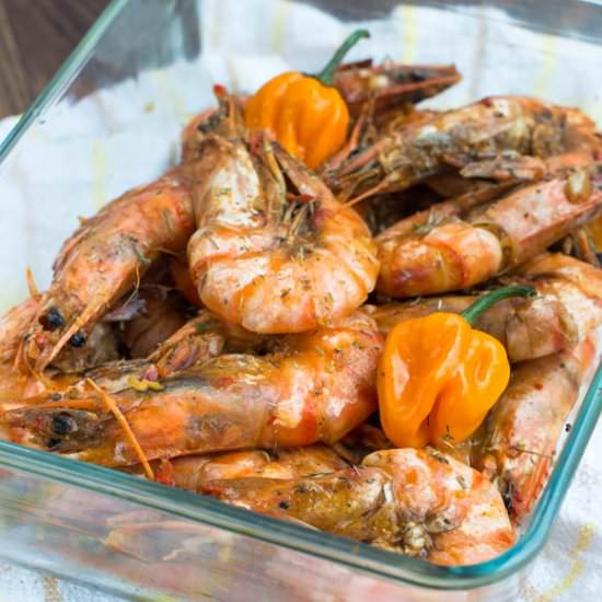 Jamaican Hot Pepper Shrimp