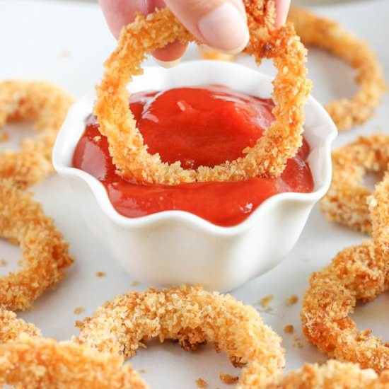 Baked Onion Rings