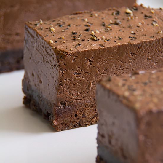 Frozen Chocolate Mousse Cake