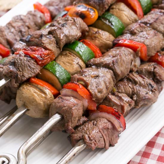Beef Teriyaki Kabobs