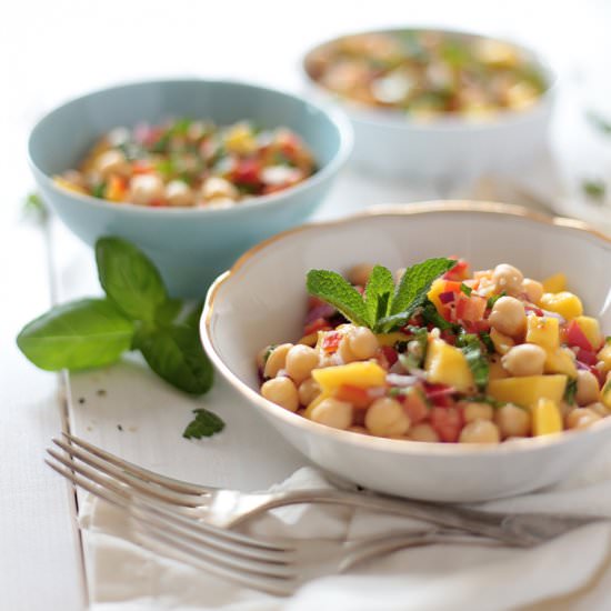 Chickpea and Mango Salad