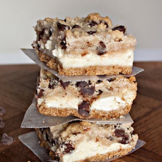 Chocolate Chip Cookie Dough Cheesecake
