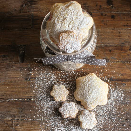 Strawberry Filled Italian Cookies