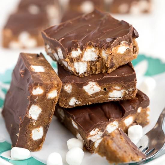 Peanut Butter S’mores Brownies