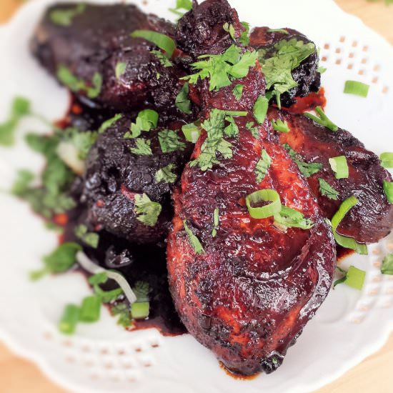 Sticky & Sweet Slow Cooker Chicken