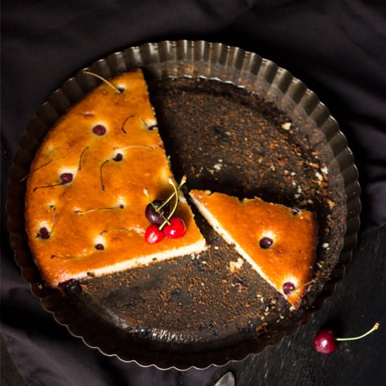 Vanilla Cherry Cake