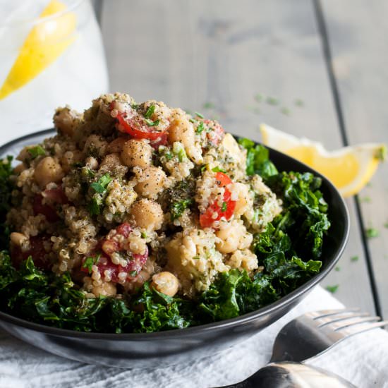 Summer Quinoa Tabbouleh