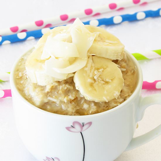 Banana Coconut Oatmeal