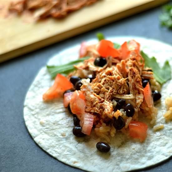 Slow Cooker Chicken Tacos