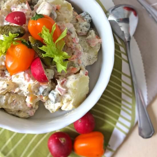 Potato and Vegetable Salad