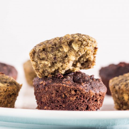 Gluten Free Oil Free Banana Muffins