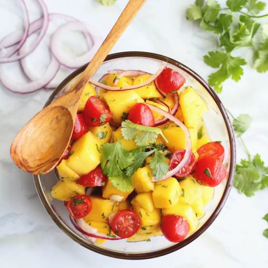 Mango Tomato Salad
