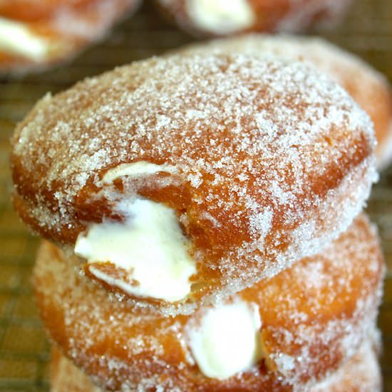 Cream-Filled Donuts