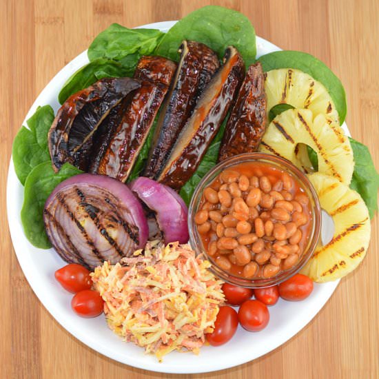Barbecue Portobello Bowls