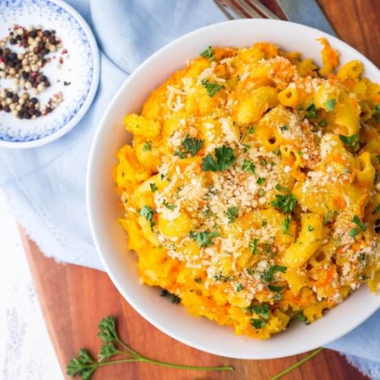 Macaroni & Cheese with Carrots
