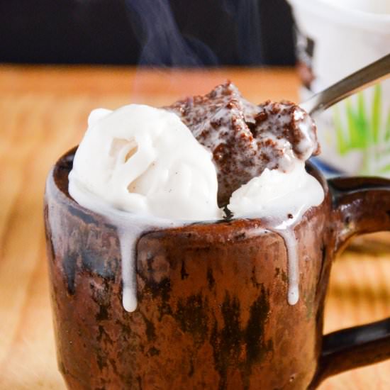 Moist Chocolate Mug Cake