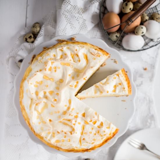 Golden dew cheesecake