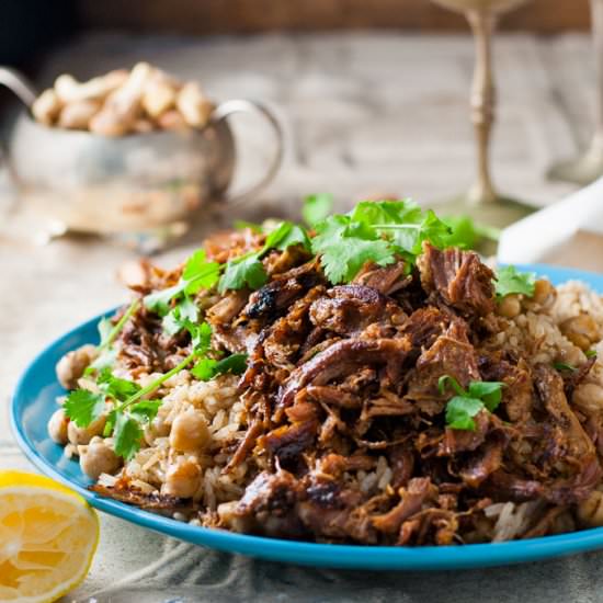 Middle Eastern Shredded Lamb
