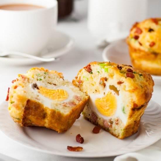 Bacon & Egg Breakfast Muffins