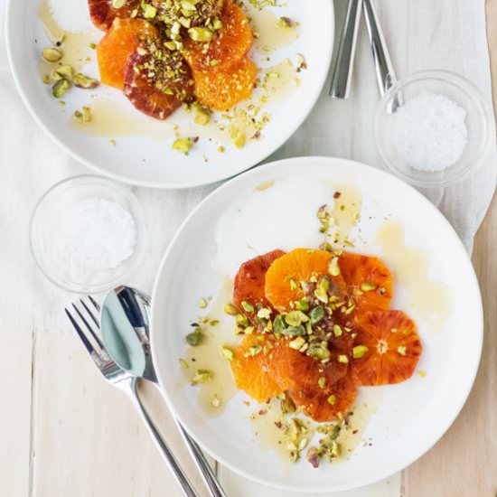 Blood Orange Pistachio Dream