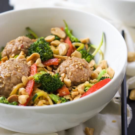 Teriyaki Zucchini Noodles