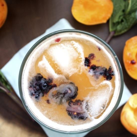 Apricot Blackberry Sangria
