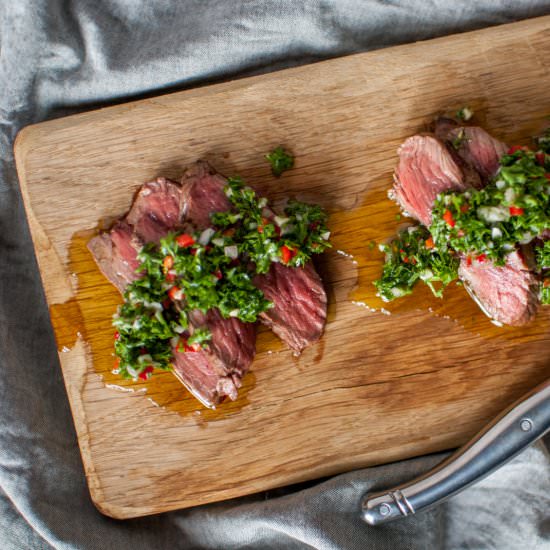 Beef chimichurri