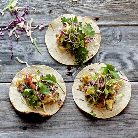 Vegan tacos